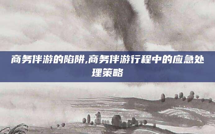 惠东商务伴游的陷阱,商务伴游行程中的应急处理策略